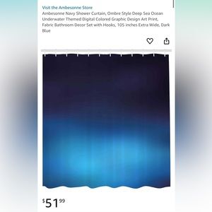 Ombré Shower Curtain